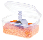 Контейнер для муки прозрачный 2,3 л с мерной ложкой 180 мл М1182