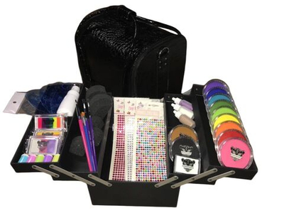 Профессиональный набор аквагрима в кейсе "База"