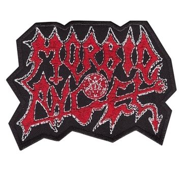 Нашивка Morbid Angel лого вырезанное (254)