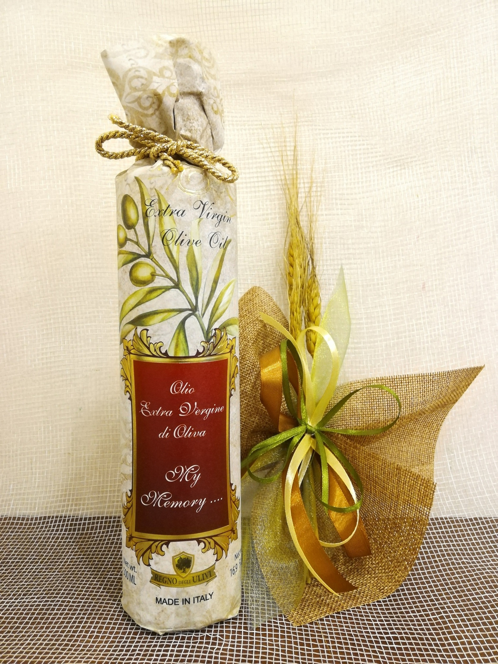 Оливковое масло REGNO DEGLI ULIVI My MEMORY 500ml, Сицилия, Италия