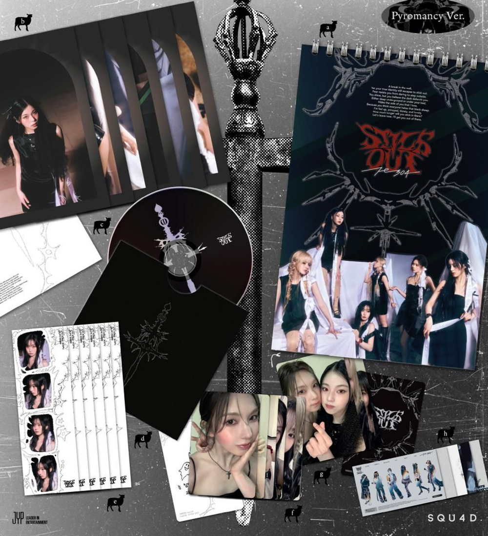 Альбом NMIXX - Fe3O4: STICK OUT 3rd EP Album STANDARD Edition RANDOM Version