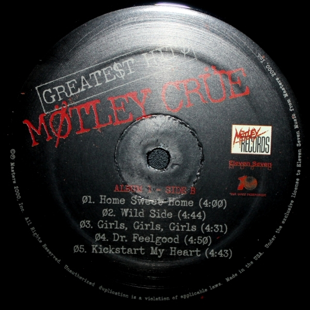 Motley Crue / Greatest Hits (2LP)
