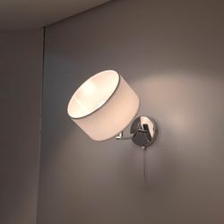 Citilux Эвита CL466310 Бра с белым абажуром и выключателем