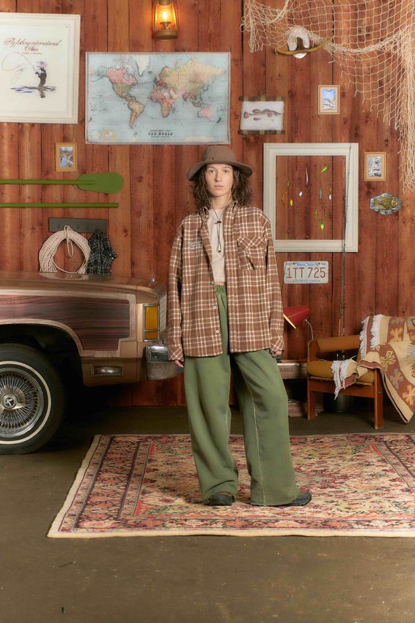 Рубашка Human Flannel Brown - фото 6