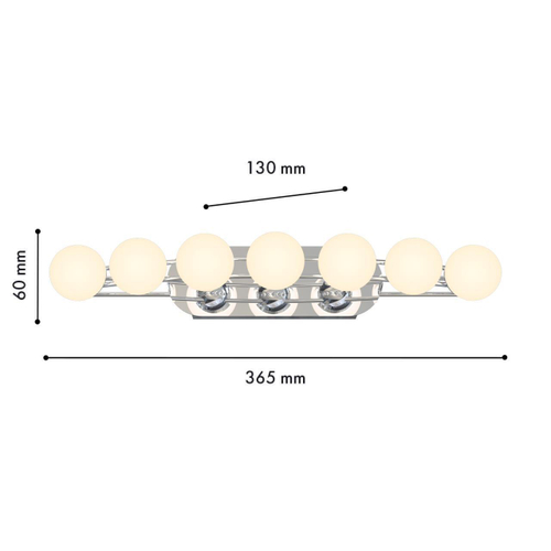 Настенный светодиодный светильник Favourite Helmet 4589-4W