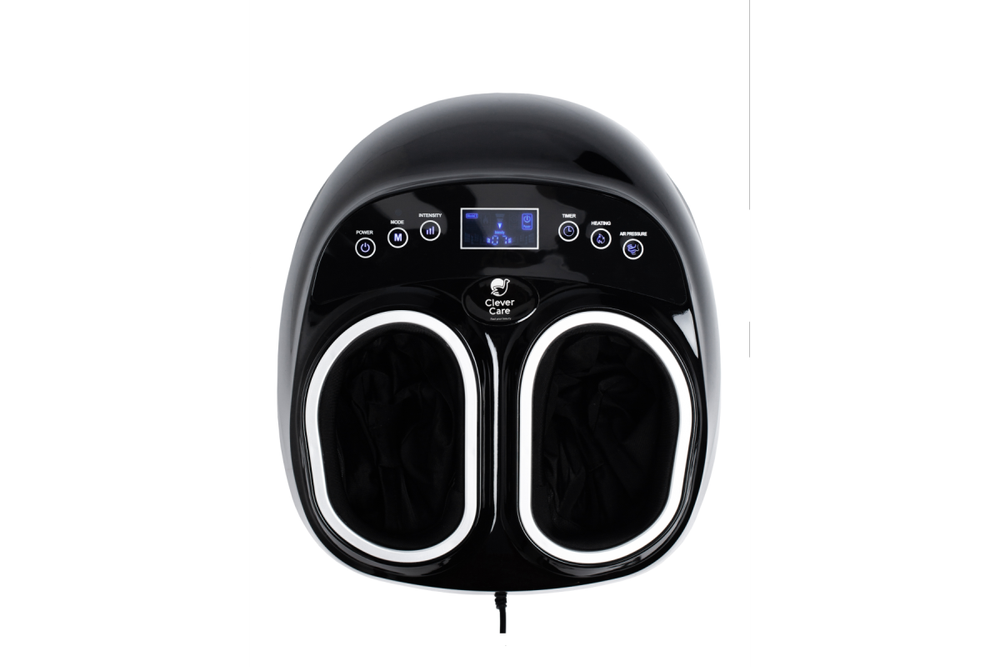 Массажер для ног CleverCare Foot relax&compression, черный