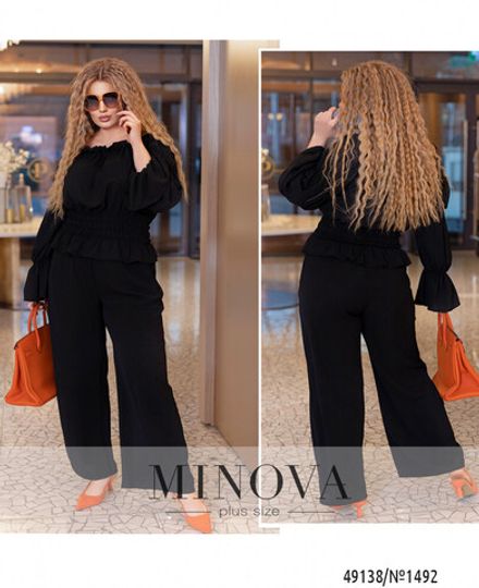 Костюм 1492-черный Minova Фото 1