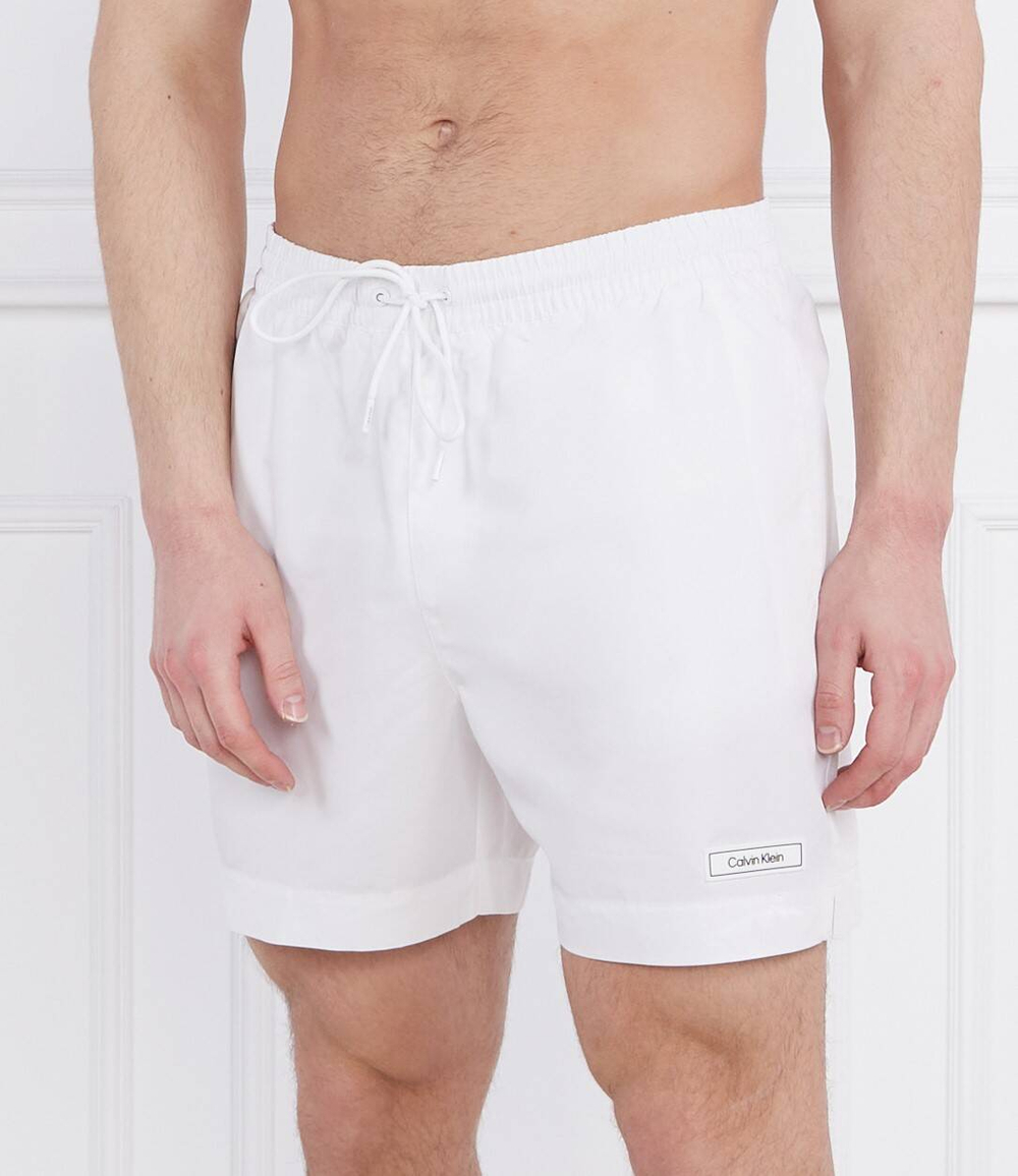 Шорты для плавания Calvin Klein Swimwear - белый(KM0KM00812)