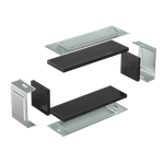 Комплект для обеспечения степени защиты IP44 в местах соединения секций лотков  400х100