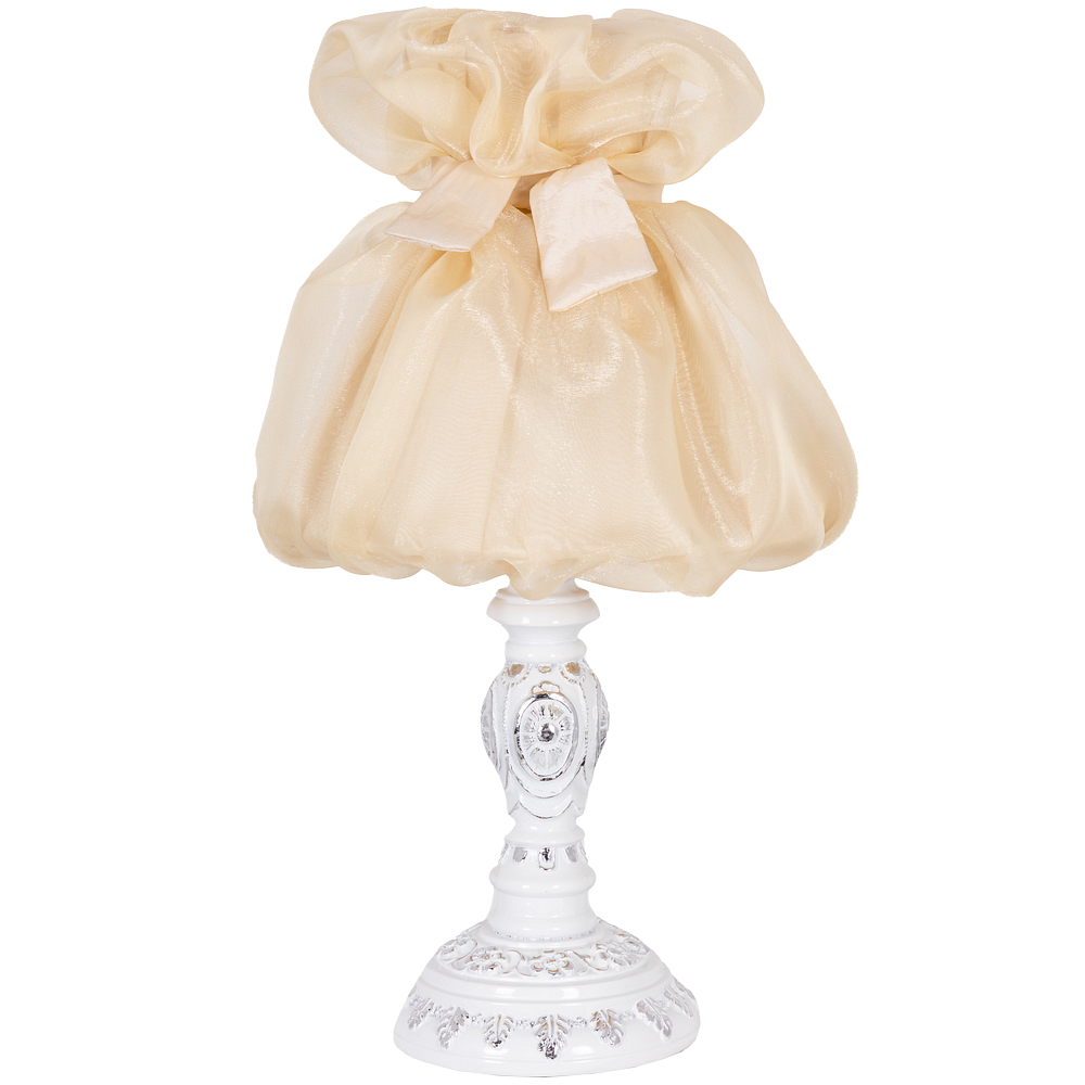 Настольная лампа Корса Сильвер Мадлен Жемчуг