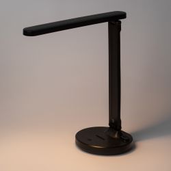 Настольный светильник ЭРА NLED-511-6W-BK светодиодный аккумуляторный черный | Светодиодные настольные лампы