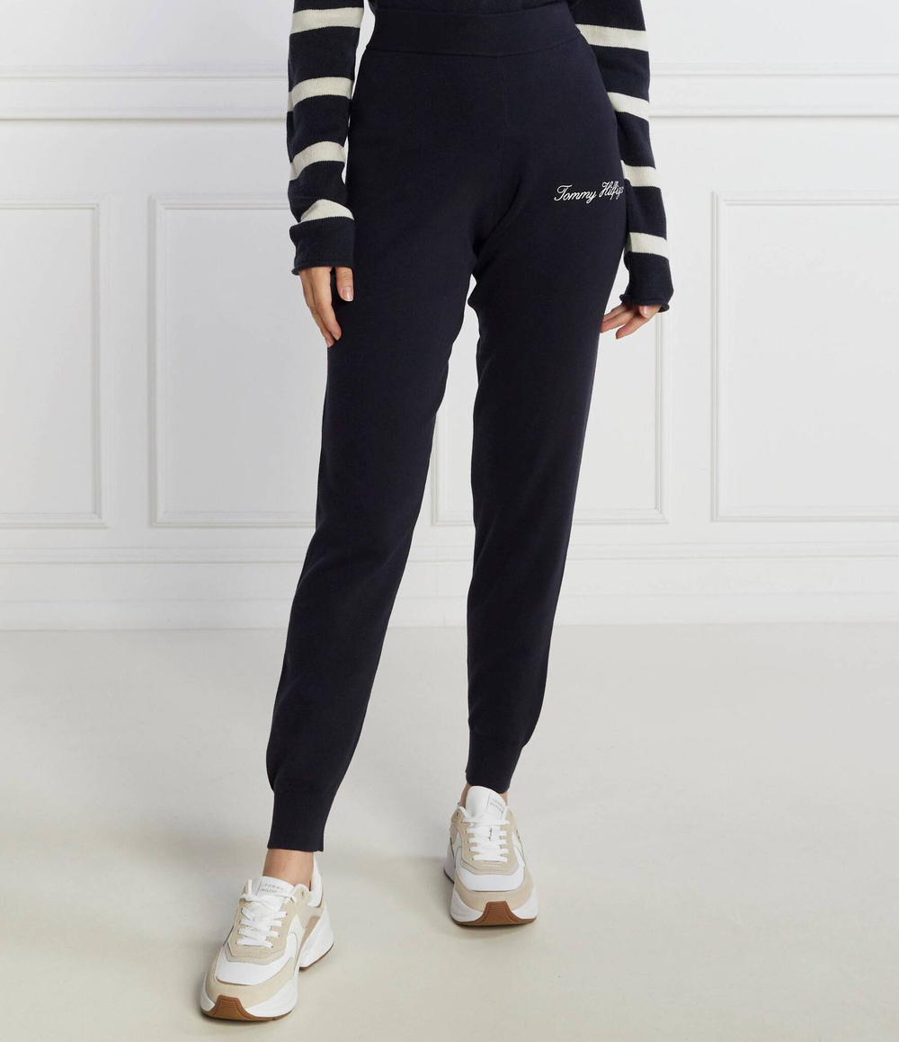 Спортивные штаны SCRIPT GRAPHIC Tommy Hilfiger - темно-синий(WW0WW40347)