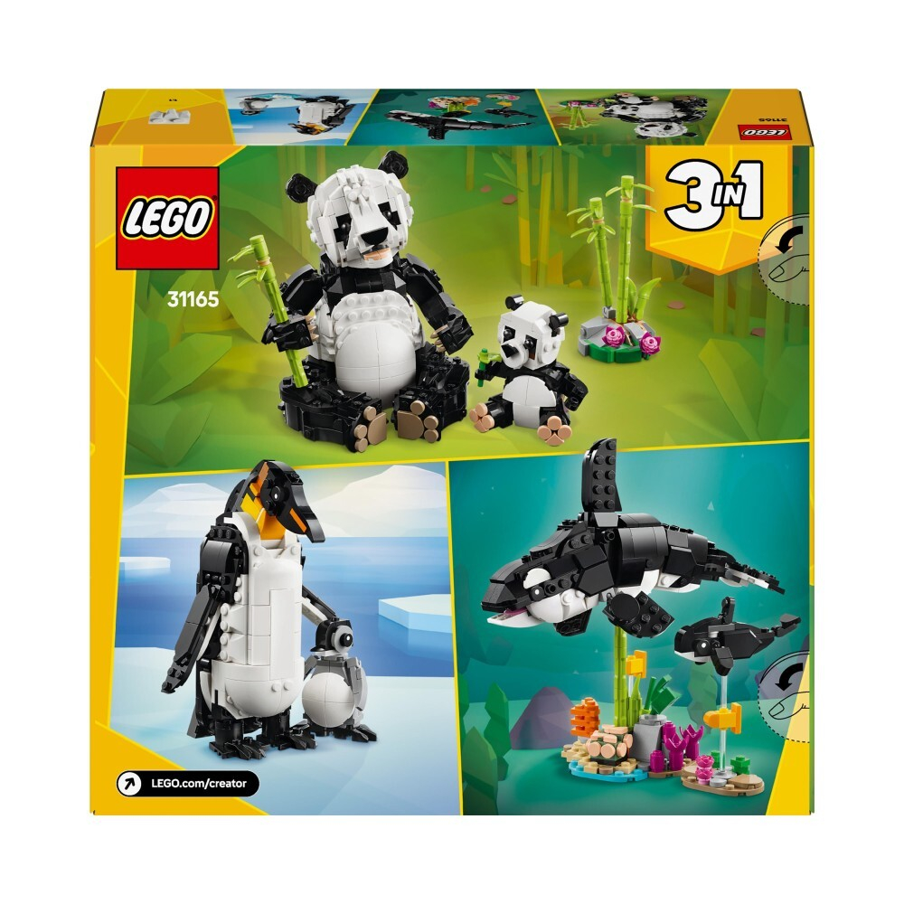 LEGO Creator/ Дикие животные: семья панд/ 31165