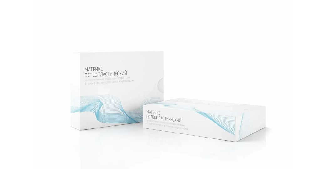 Костный губчатый блок с минералом и коллагеном