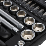 Набор слесарных инструментов Bartex, Промо, 1/2", 1/4", сталь, кейс, 94 пр