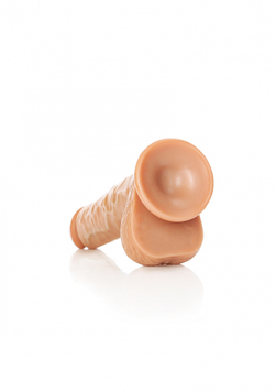 Фалоимитатор Straight Realistic Dildo  Balls  Suction Cup - 7''/ 18 cm