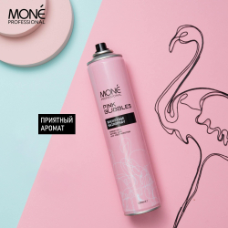 Лак для объема и укладки волос средней фиксации Mone Professional BACKSTAGE HAIRSPRAY, 400 мл