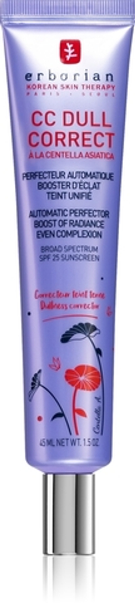 Erborian CC Dull Correct - Осветляющий CC-крем SPF 25, 45 ml