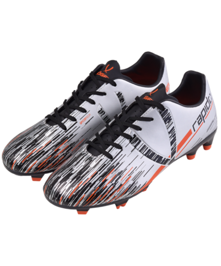 Бутсы футбольные Rapido FG Silver/black, детский