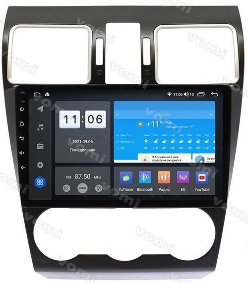 Магнитола для Subaru Forester, XV 2015-2018 - AK440R9-MTK-LTE Android 10, SIM-слот