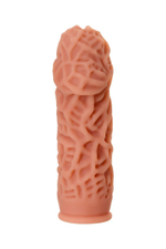 Насадка на фаллос KOKOS Extreme Sleeve 012, рельефная, 14,7 см