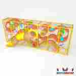 Плоский игровой комплекс «Страна Сладостей», 8,8×1,2×3,5 м