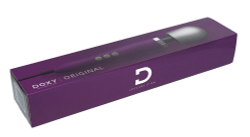 Фиолетовый жезловый вибратор Doxy Original Massager