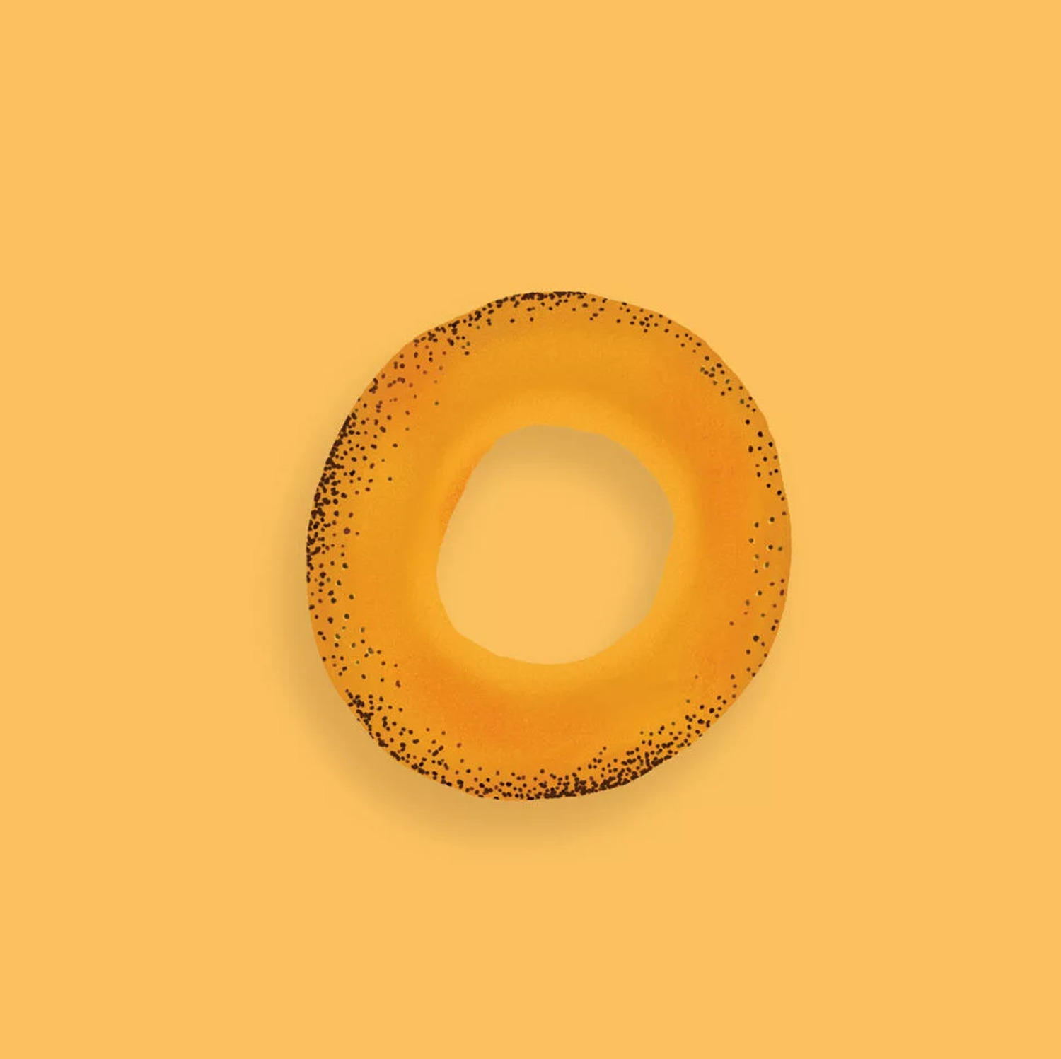 Открытка - Бейгл