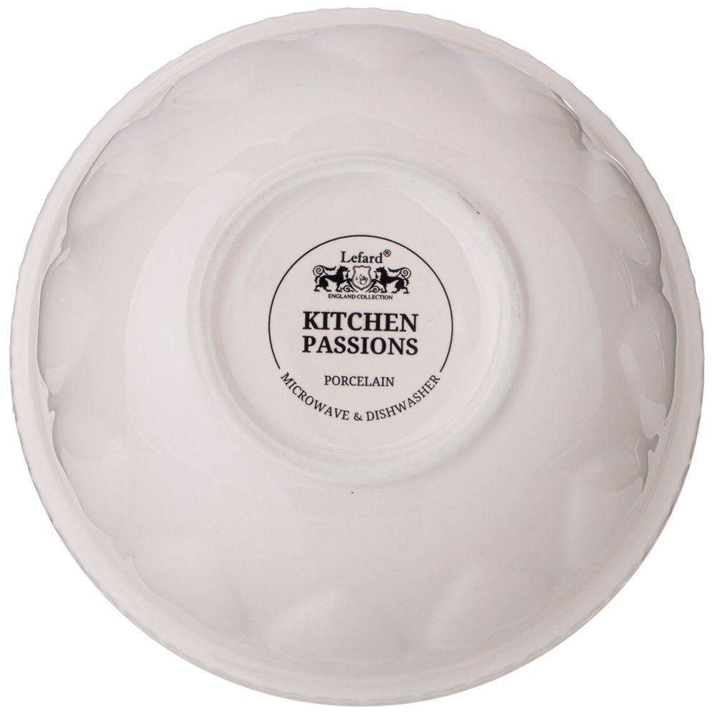 САЛАТНИК ДЛЯ СМЕШИВАНИЯ И СЕРВИРОВКИ LEFARD "KITCHEN PASSION" 20,50 СМ (КОР=8ШТ.)