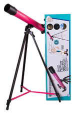 Телескоп Bresser Junior Space Explorer 45/600 AZ, розовый