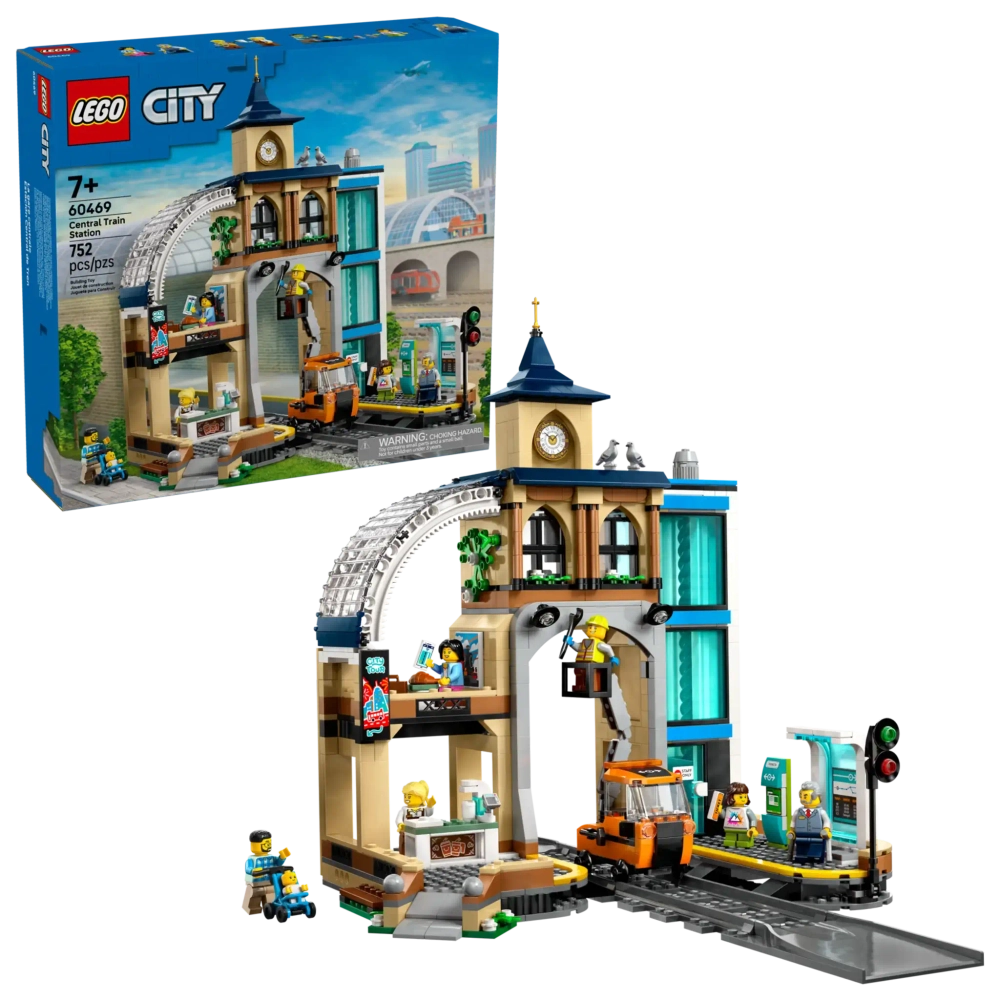 Конструктор LEGO City 60469 Центральный железнодорожный вокзал