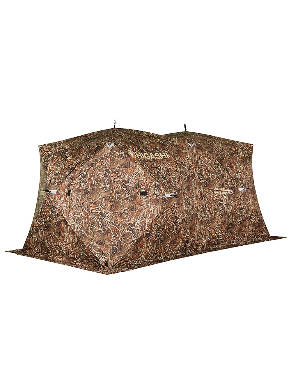 Палатка для зимней рыбалки HIGASHI Double Camo Pyramid Pro