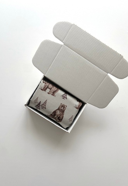 Непромокаемая пеленка "Бурые мишки"