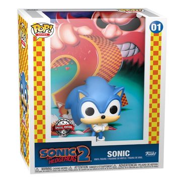 Фигурка Funko POP! Game Cover Sonic the Hedgehog Sonic (Exc) 59177