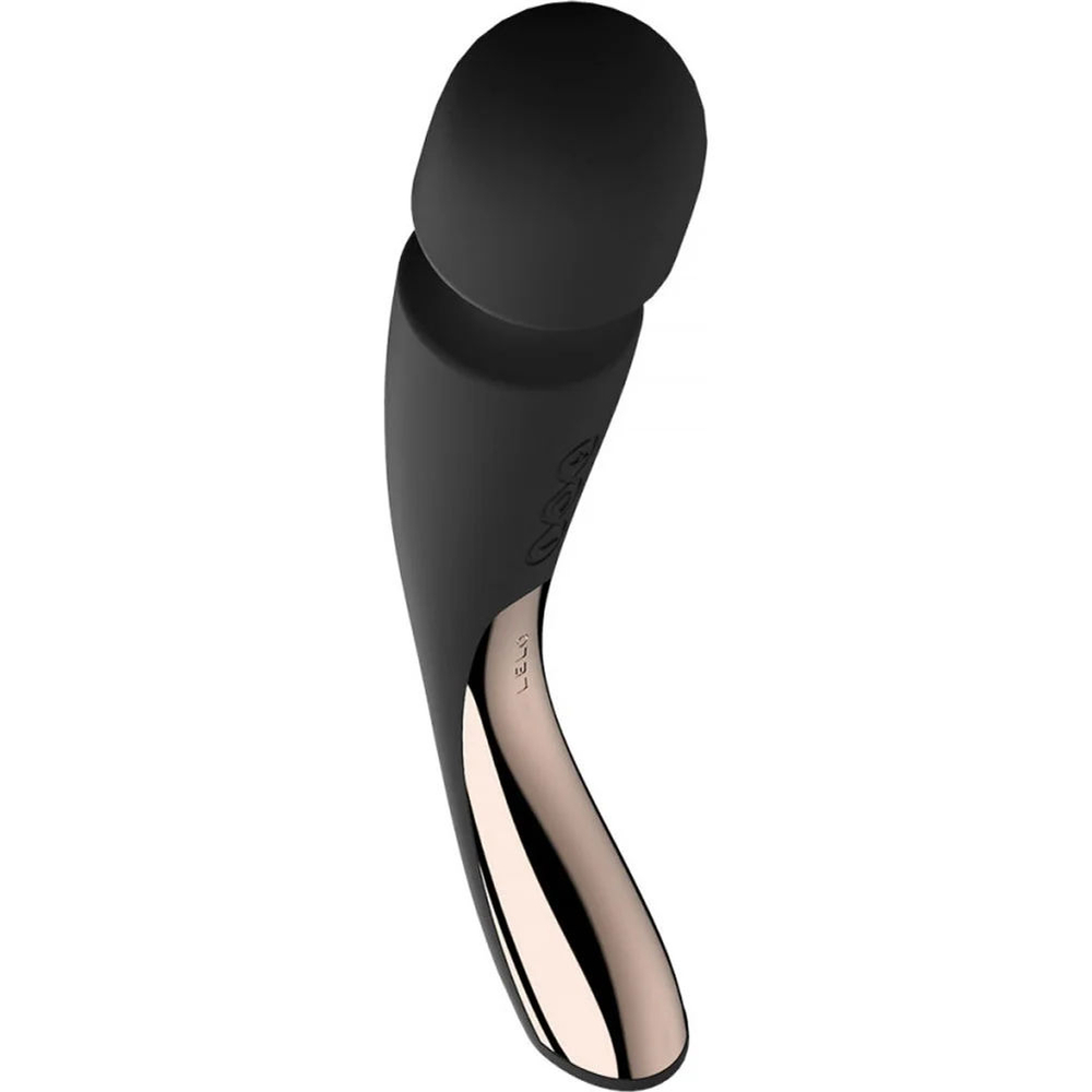 Lelo Smart Wand 2 Medium Black - вибромассажер для всего тела, 21х4.5 см (чёрный)