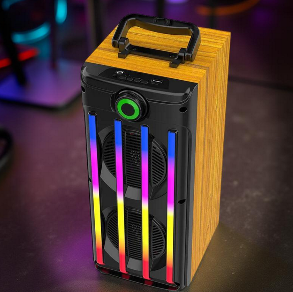 Беспроводная колонка караоке Colorful Bass speaker Sing-e JQS-9401