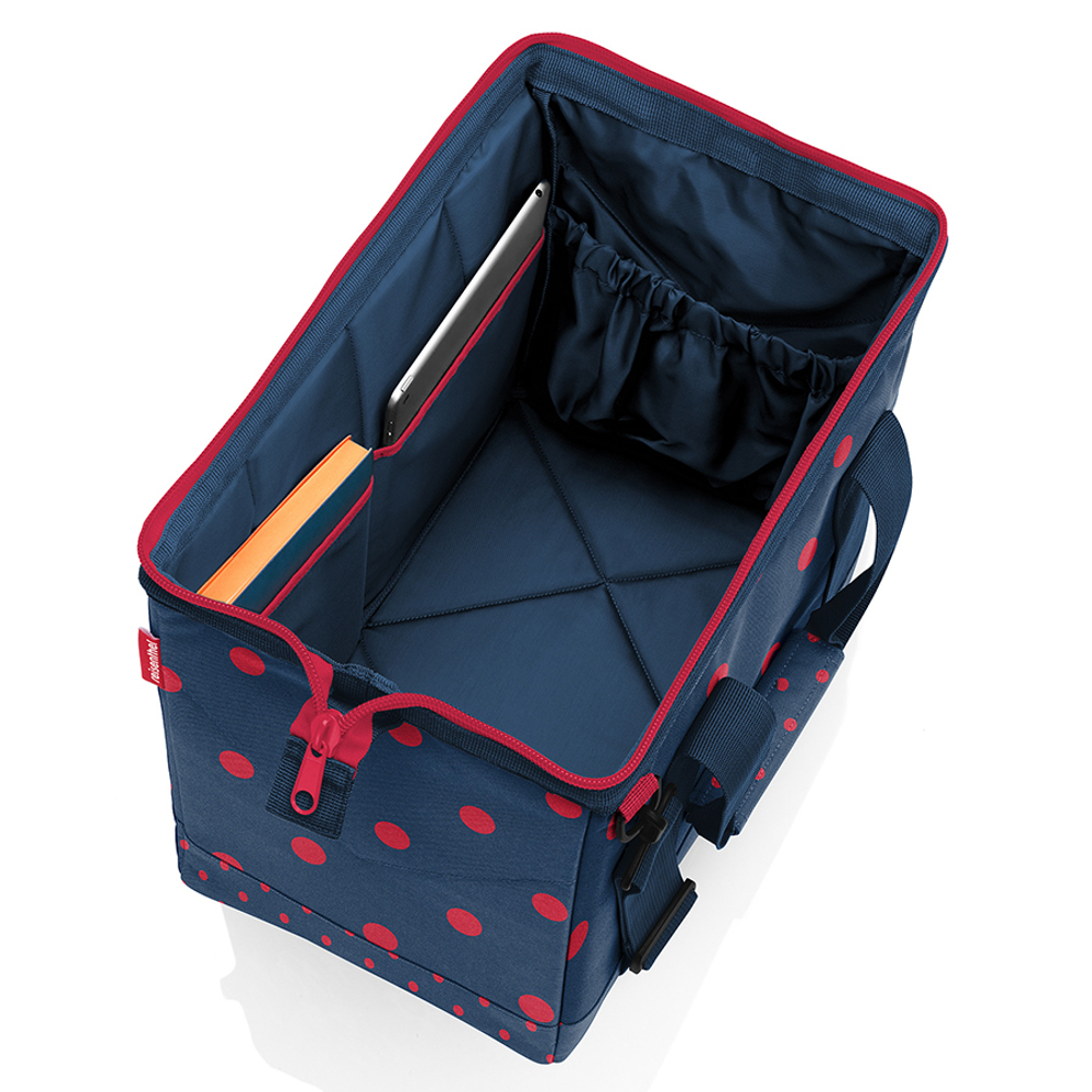 Сумка allrounder m mixed dots red