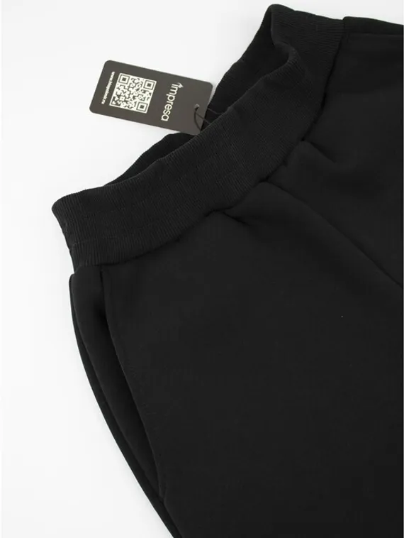 Брюки унисекс, размер 40-42, цвет черный