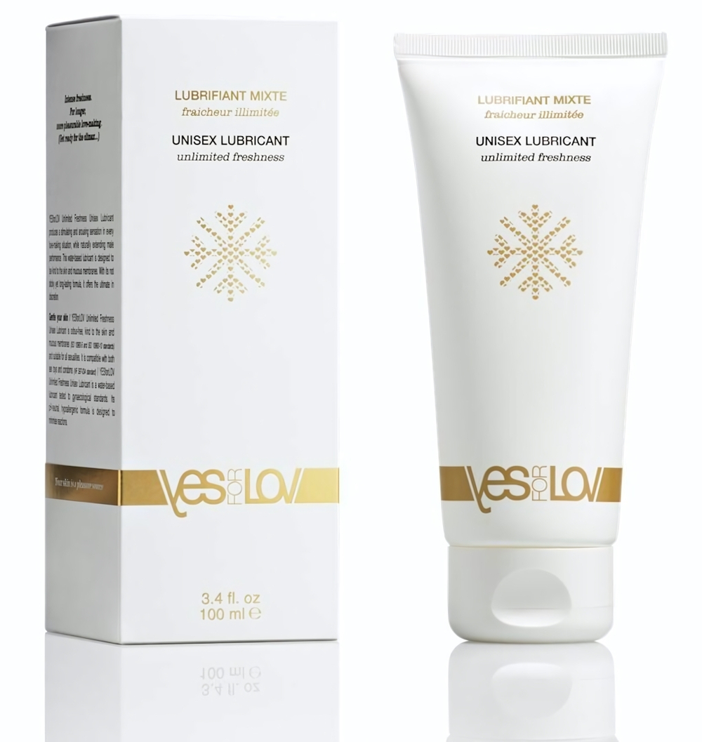 Лубрикант на водной основе с охлаждающим эффектом Unlimited Freshness Unisex Lubricant - 100 мл.