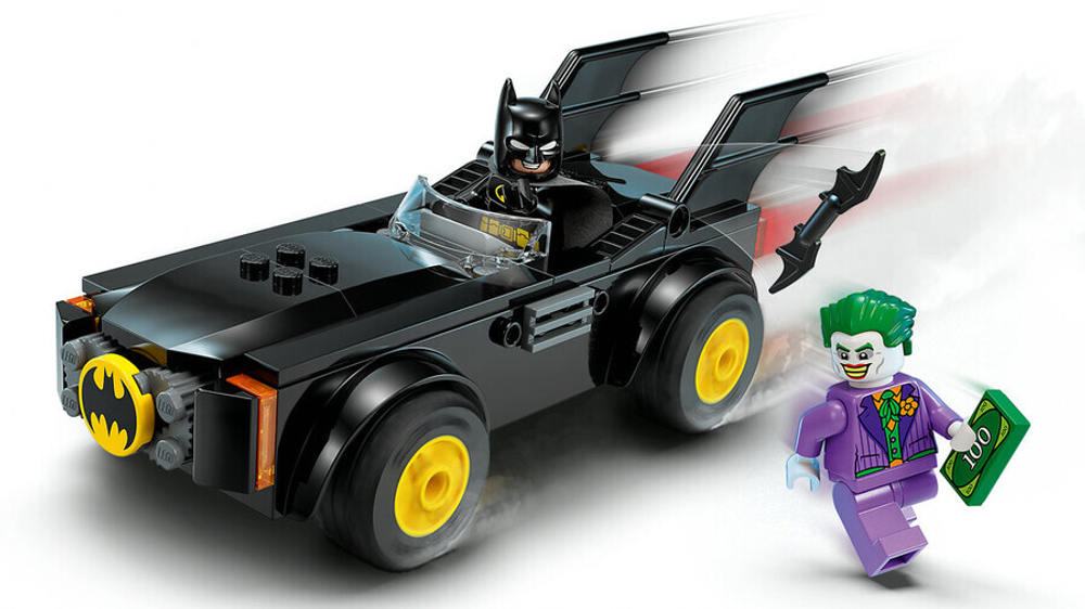 Конструктор LEGO DC Batman 76264 Погоня на Бэтмобиле: Бэтмен против Джокера