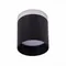 ST102.442.12 Светильник потолочный Черный LED 1*12W 4000K 936Lm Ra>80 120° IP20 D100xH90 170-240V Накладные светильники