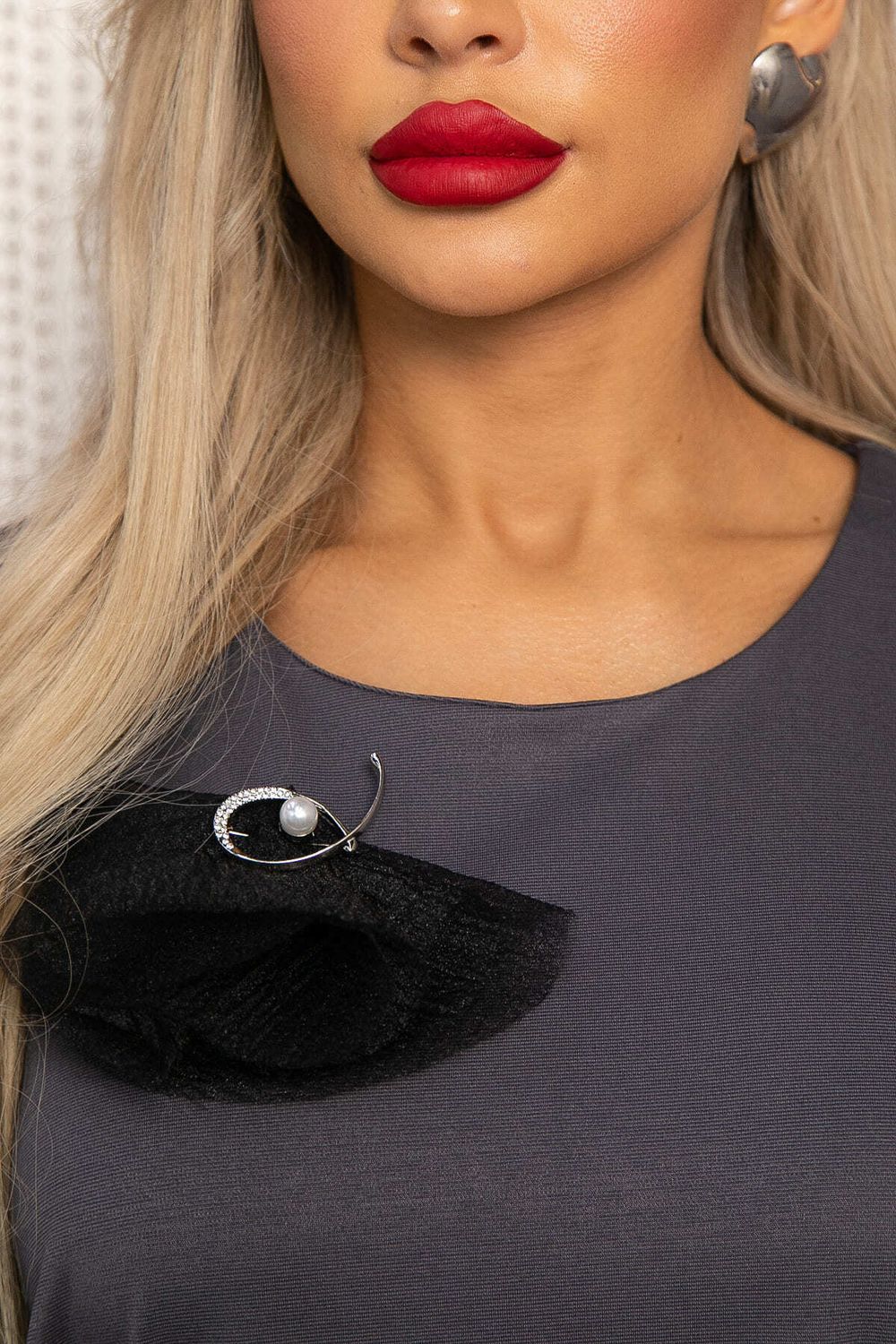 Платье Лайма (серое) П14793-4М LT Collection