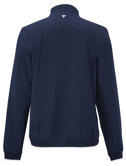 Детская теннисная толстовка Tecnifibre Team Light Junior - marine