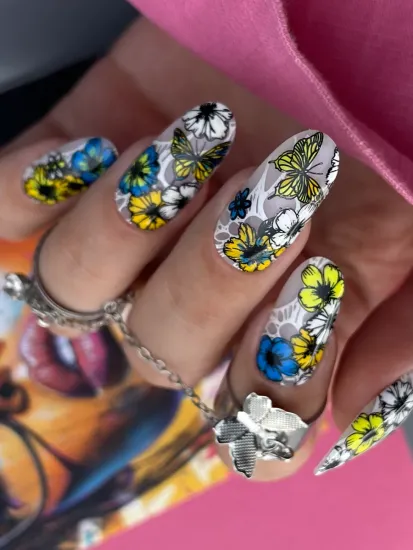 Пластина для стемпинга Enigmanic Stamping №023