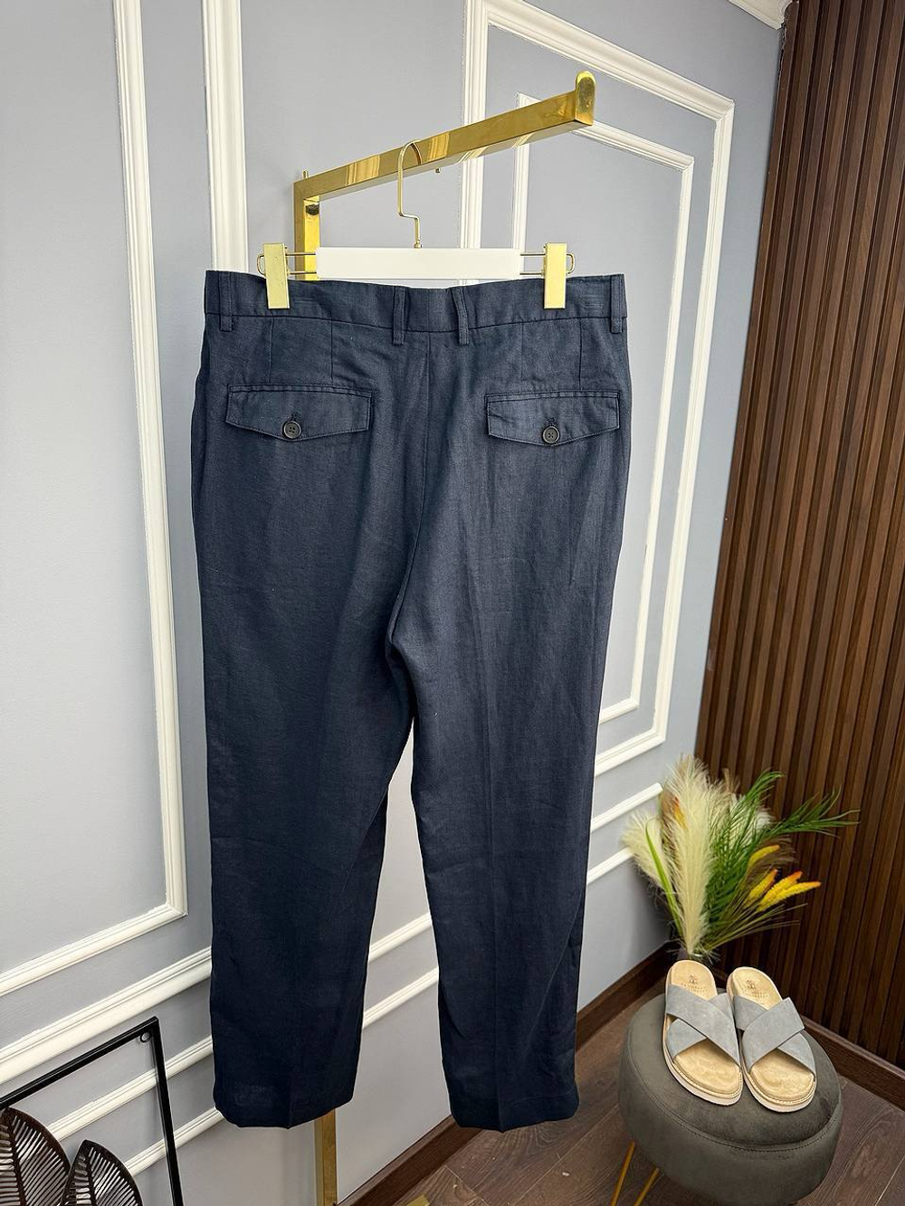 Льняные брюки Brunello Cucinelli