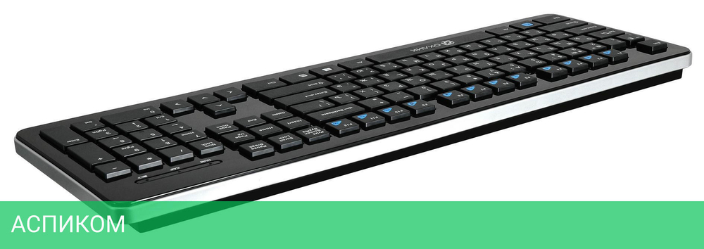 Клавиатура Oklick 870S черный