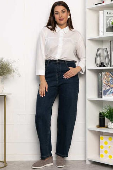 Джинсы Слава (темно-синие) Б14220-4М LT Collection