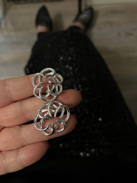 Ажурные клипсы Sarah Coventry