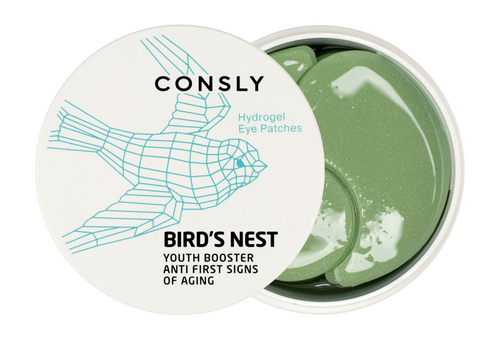 Consly Hydrogel Bird's Nest Eye Patches гидрогелевые патчи для глаз с экстрактом ласточкиного гнезда