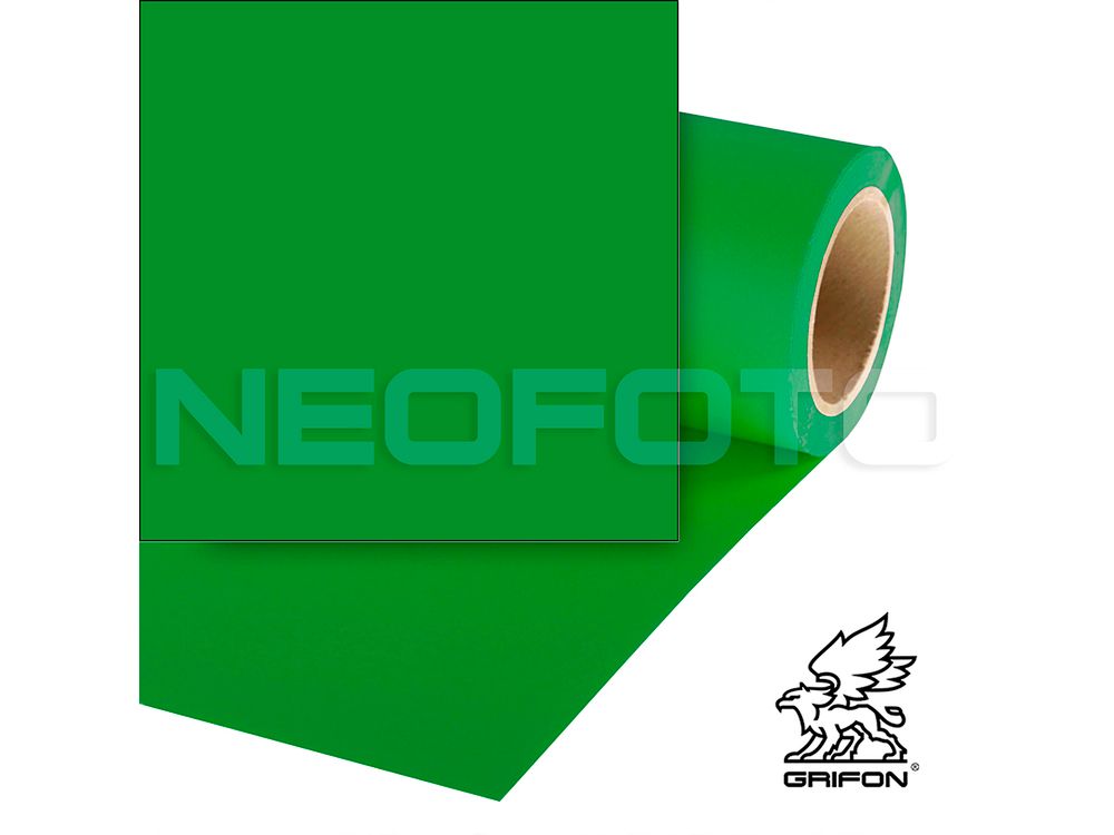 Фон бумажный Grifon 54 Зеленый Ti 2.7х10 м